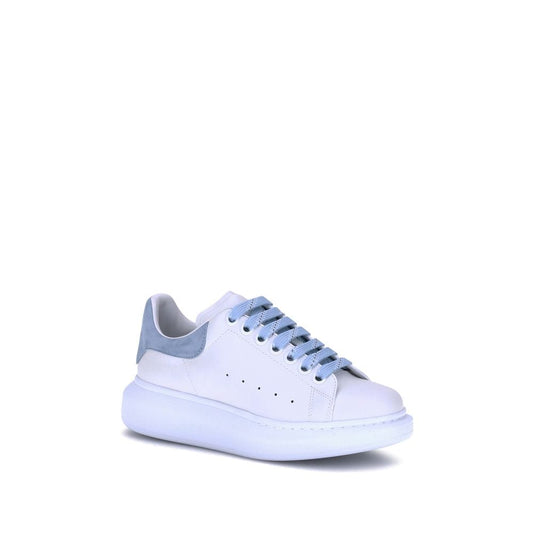 Alexander McQueen Alexander McQueen Blue Calf Leather Bos Taurus Platform Sneakers
