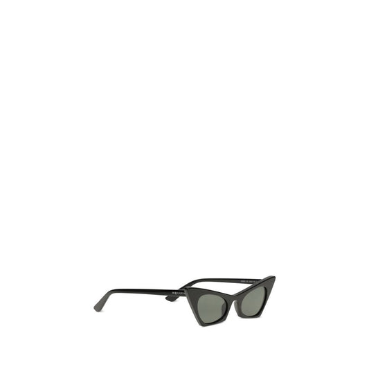 Alexander McQueen Black Plastic Sunglasses