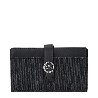 Michael Kors Black Fabric Wallet