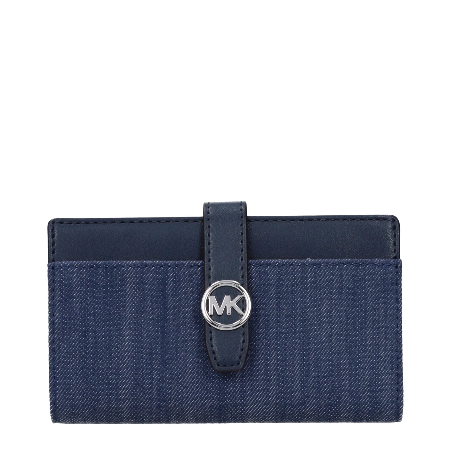 Michael Kors Blue Fabric Wallet