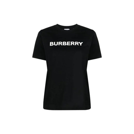 Burberry Black Cotton T-Shirt
