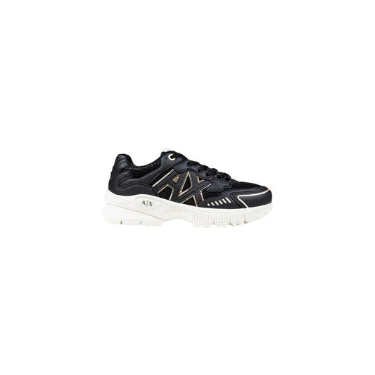 Armani Exchange Bicolor Polyester Athletic Sneakers