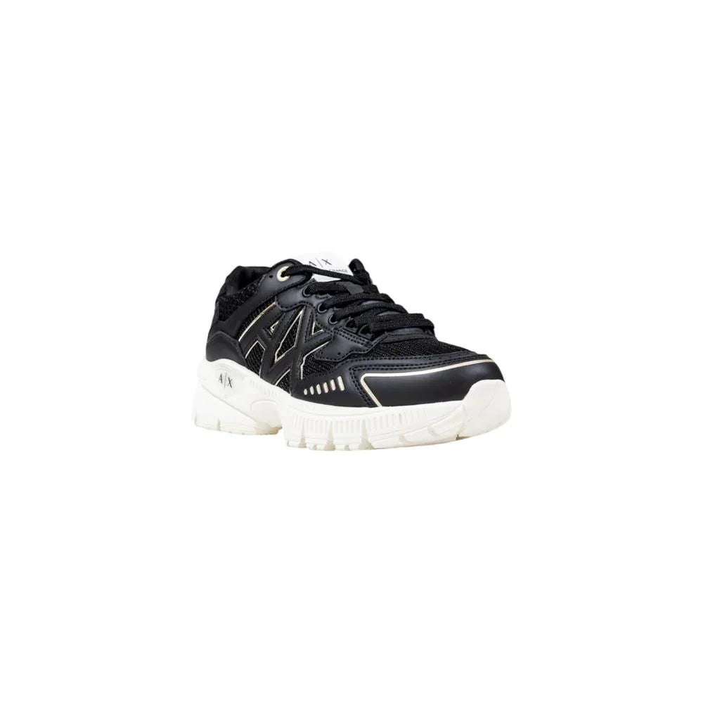 Armani Exchange Bicolor Polyester Athletic Sneakers