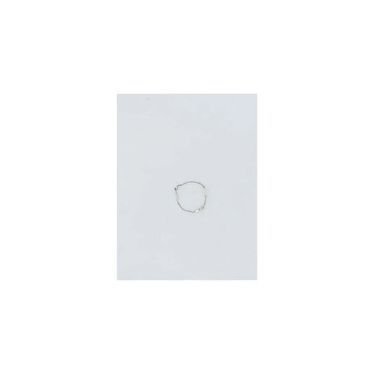 Saint Laurent Silver Glass Bracelet