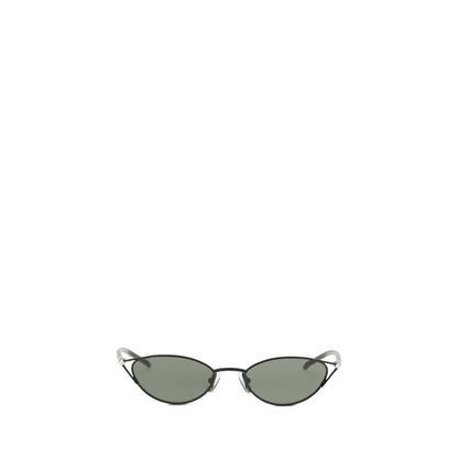 Alexander McQueen Black Metal Sunglasses