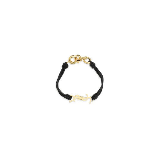 Saint Laurent Black Lamb Ovis Aries Aries Bracelet