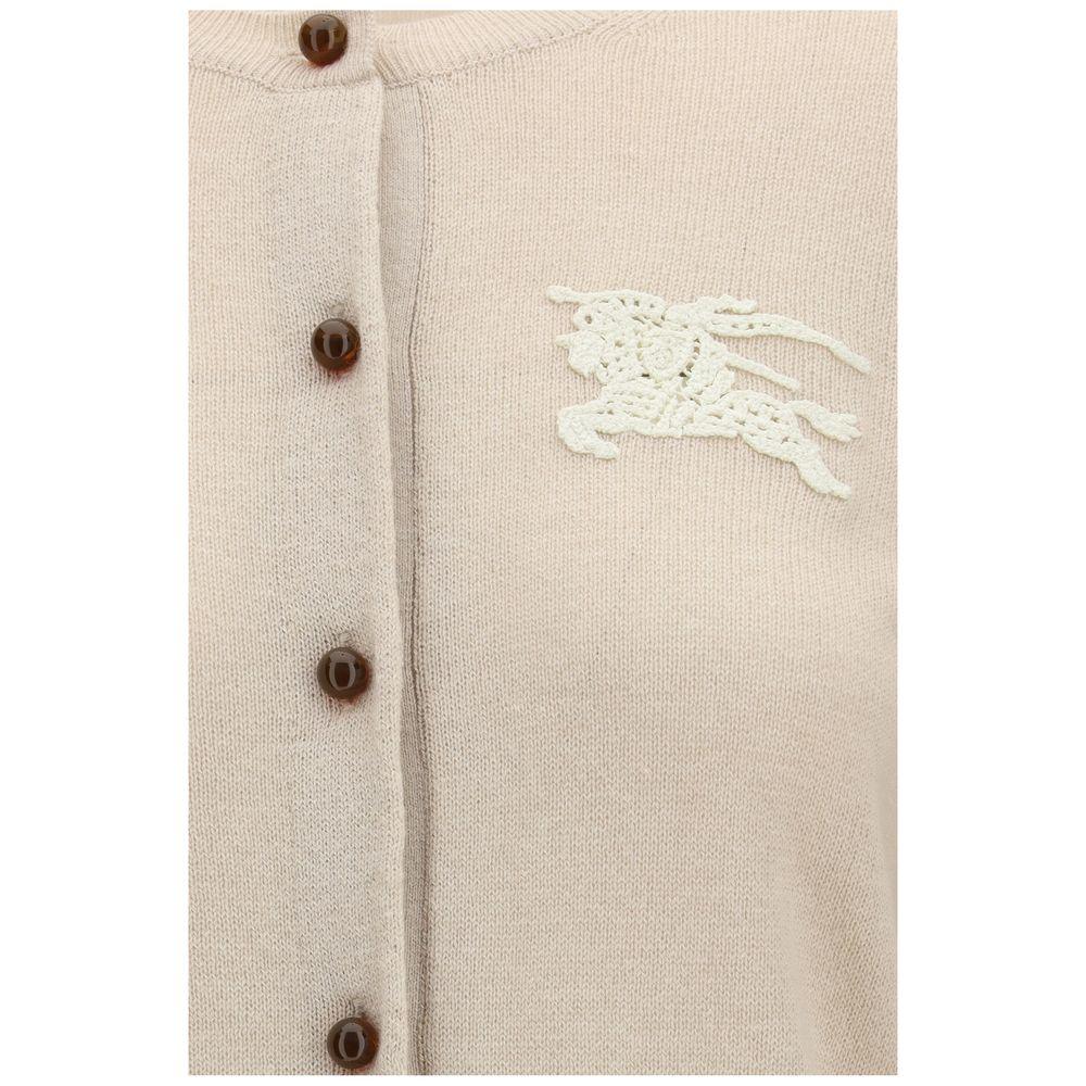 Burberry Beige Polyester Cardigan