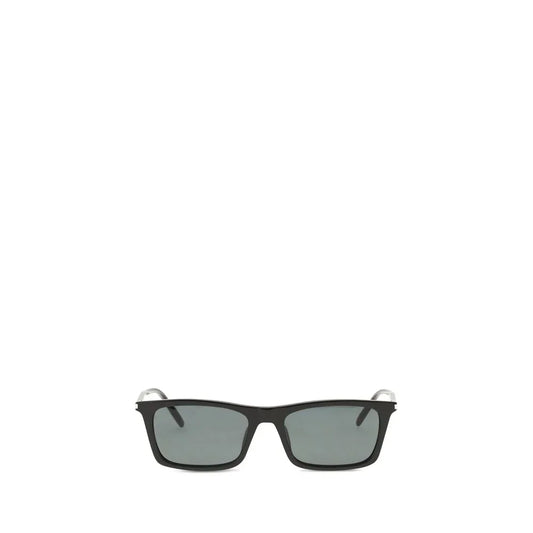 Saint Laurent Black Acetate Sunglasses