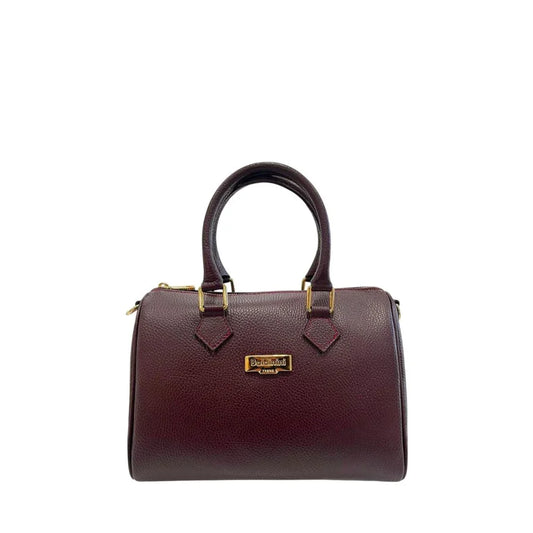 Baldinini Trend Red Leather Women Handbag