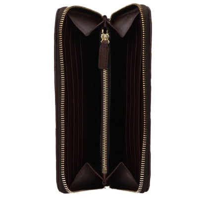 Versace Brown Leather Wallet