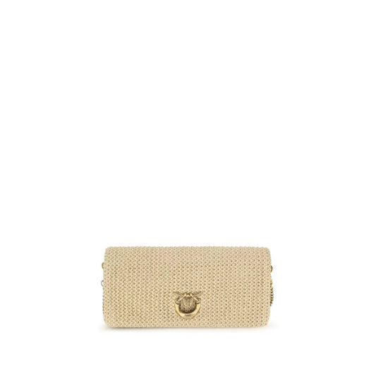 PINKO Beige Polypropylene Shoulder Bag