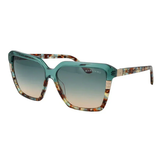 Marciano by Guess Turquoise Acetate Sunglasses