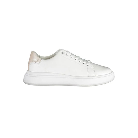 Calvin Klein Bianco Pelle Donna Sneaker
