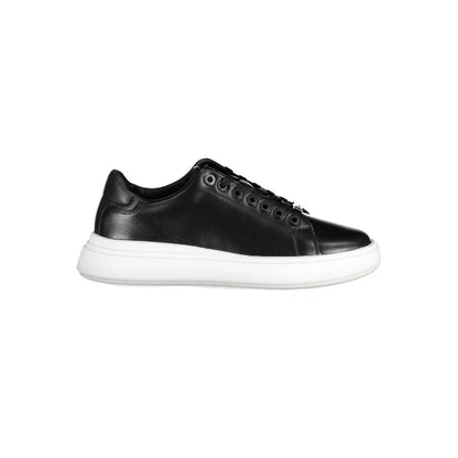 Calvin Klein Nero Pelle Donna Sneaker