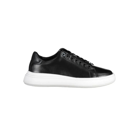 Calvin Klein Nero Pelle Donna Sneaker