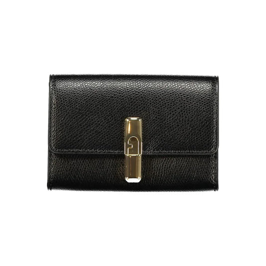 Furla Nero Leather Women Wallet